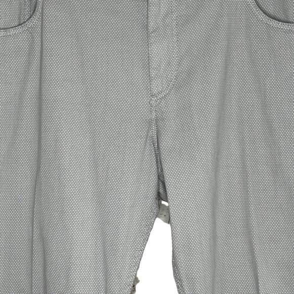 Alberto Stone Super Print Modern Fit Polka Dot Gray Golf Pants Size 36x30 - Picture 4 of 10